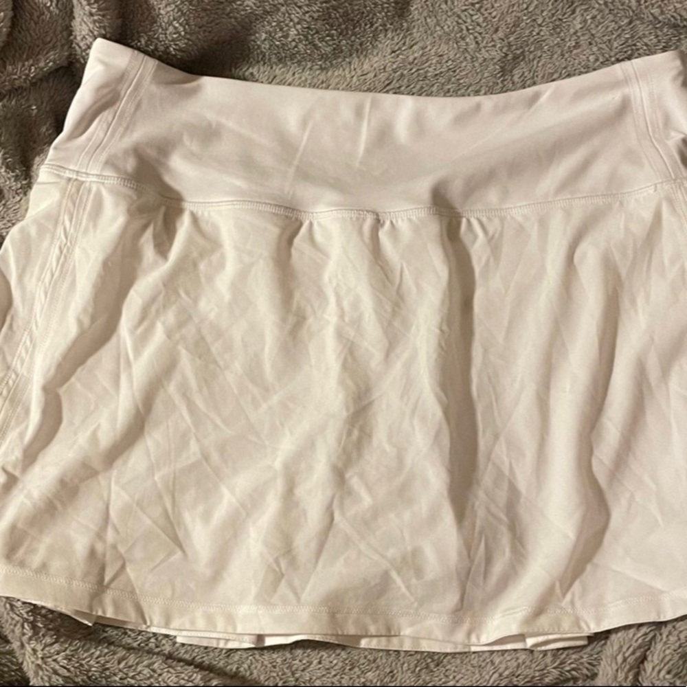 White Tennis Skirt